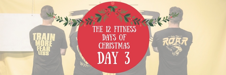 Day #3 of The 12 Fitness Days of Christmas