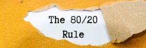 Use the 80/20 rule to live healthier and get results